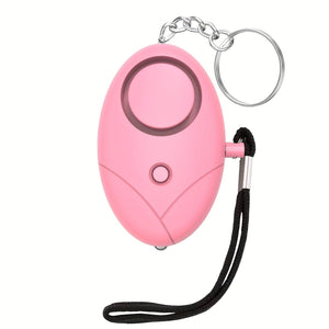 Planet Gates Peach Safe Sound Personal Alarm, 1 Pack 130DB Personal Security Alarm Keychain With LED Lights, Emergency Safety Alarm For Women, Men, Elderly