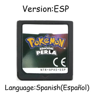 Planet Gates Pearl NOE Pokemon Series DS Game Cartridge Video Game Console Card Platinum Pearl Diamond HeartGold SoulSilver Multilingual for NDS 3DS
