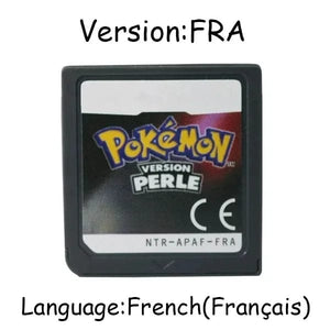 Planet Gates Pearl NOE Pokemon Series DS Game Cartridge Video Game Console Card Platinum Pearl Diamond HeartGold SoulSilver Multilingual for NDS 3DS
