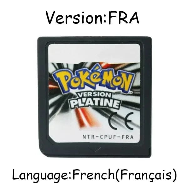 Planet Gates Pearl NOE Pokemon Series DS Game Cartridge Video Game Console Card Platinum Pearl Diamond HeartGold SoulSilver Multilingual for NDS 3DS