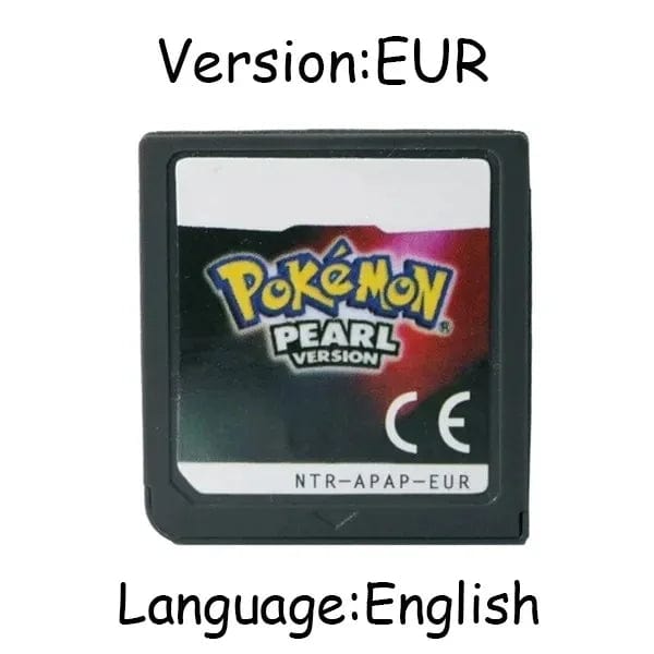 Planet Gates Pearl NOE Pokemon Series DS Game Cartridge Video Game Console Card Platinum Pearl Diamond HeartGold SoulSilver Multilingual for NDS 3DS