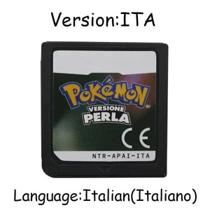 Planet Gates Pearl NOE Pokemon Series DS Game Cartridge Video Game Console Card Platinum Pearl Diamond HeartGold SoulSilver Multilingual for NDS 3DS
