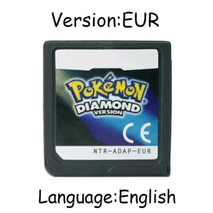Planet Gates Pearl NOE Pokemon Series DS Game Cartridge Video Game Console Card Platinum Pearl Diamond HeartGold SoulSilver Multilingual for NDS 3DS