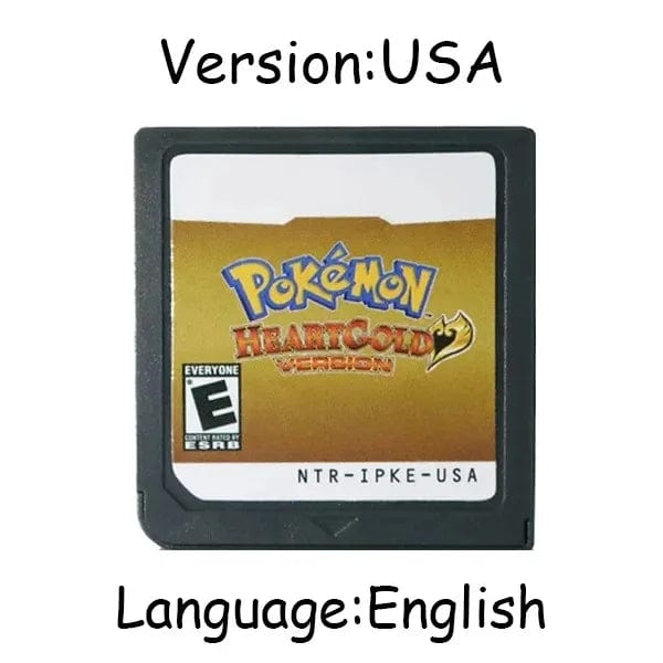 Planet Gates Pearl NOE Pokemon Series DS Game Cartridge Video Game Console Card Platinum Pearl Diamond HeartGold SoulSilver Multilingual for NDS 3DS