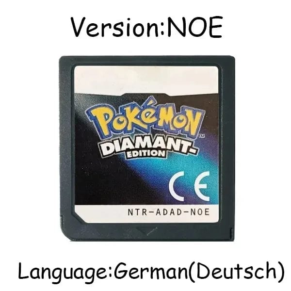 Planet Gates Pearl NOE Pokemon Series DS Game Cartridge Video Game Console Card Platinum Pearl Diamond HeartGold SoulSilver Multilingual for NDS 3DS