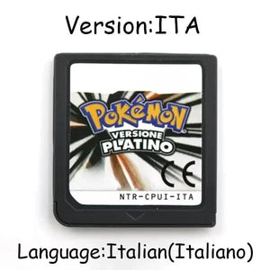 Planet Gates Pearl NOE Pokemon Series DS Game Cartridge Video Game Console Card Platinum Pearl Diamond HeartGold SoulSilver Multilingual for NDS 3DS