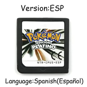 Planet Gates Pearl NOE Pokemon Series DS Game Cartridge Video Game Console Card Platinum Pearl Diamond HeartGold SoulSilver Multilingual for NDS 3DS