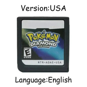 Planet Gates Pearl NOE Pokemon Series DS Game Cartridge Video Game Console Card Platinum Pearl Diamond HeartGold SoulSilver Multilingual for NDS 3DS