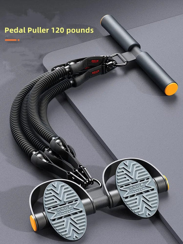 Planet Gates Pedal Type Tensioner Multifunctional Tension Device for men's Fitness,Back, Abdomen, and Abdominal Muscle Training, Pull Rope