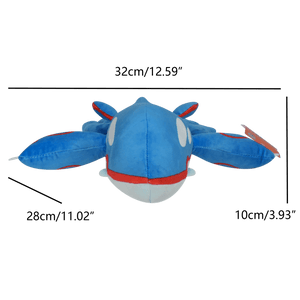 Planet Gates Peluche Mega Rayquaza Plush Toy Groudon Kyogre Mudkip Torchic Treecko Anime Cartoon Stuffed Doll Children Kids Gifts