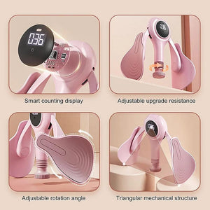 Planet Gates Pelvic Floor Muscle Trainer Silent Inner Thigh Exercise Adjustable Muscle Strengthener Pelvic floor Exercise For Buttocks Women