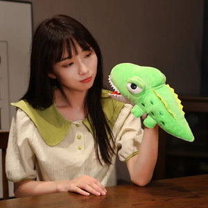 Planet Gates Penguin-25cm / CHINA Stuffed Plush Animals Toys Hand Finger Story Puppet Kawaii Dolls Educational Toys Octopus Penguin Clown Fish Birthday Gift