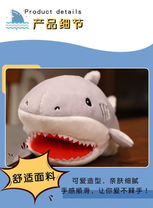 Planet Gates Penguin-25cm / CHINA Stuffed Plush Animals Toys Hand Finger Story Puppet Kawaii Dolls Educational Toys Octopus Penguin Clown Fish Birthday Gift