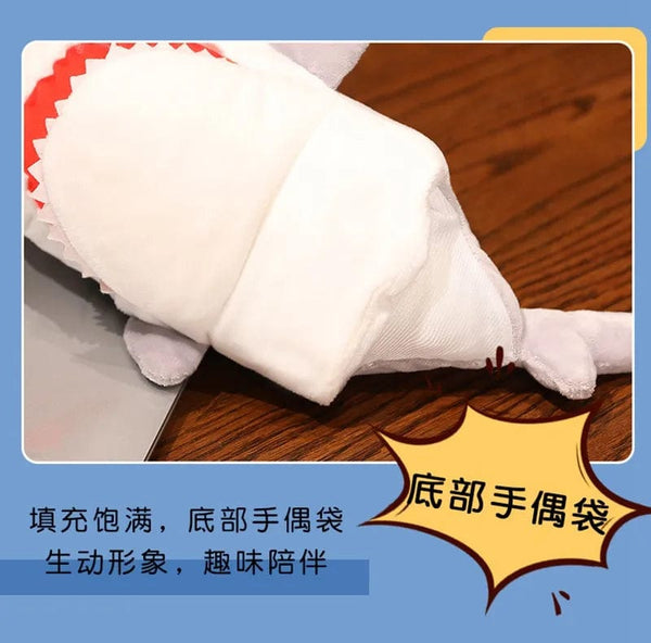 Planet Gates Penguin-25cm / CHINA Stuffed Plush Animals Toys Hand Finger Story Puppet Kawaii Dolls Educational Toys Octopus Penguin Clown Fish Birthday Gift