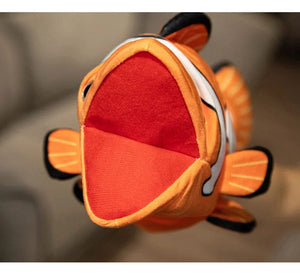 Planet Gates Penguin-25cm / CHINA Stuffed Plush Animals Toys Hand Finger Story Puppet Kawaii Dolls Educational Toys Octopus Penguin Clown Fish Birthday Gift