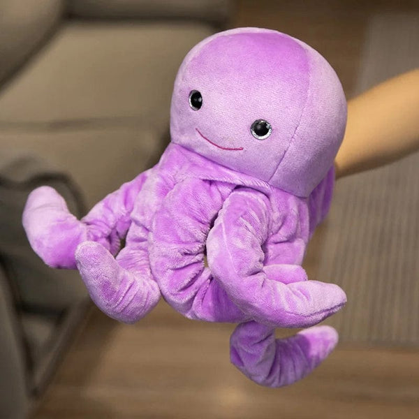 Planet Gates Penguin-25cm / CHINA Stuffed Plush Animals Toys Hand Finger Story Puppet Kawaii Dolls Educational Toys Octopus Penguin Clown Fish Birthday Gift