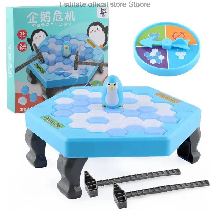 Planet Gates Penguin Breaking Ice Table Game Parent-child Interactive Puzzle Toys party game for kids juegos family games Birthday gift toys
