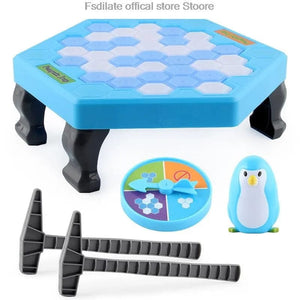 Planet Gates Penguin Breaking Ice Table Game Parent-child Interactive Puzzle Toys party game for kids juegos family games Birthday gift toys