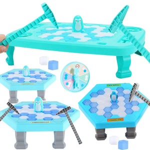 Planet Gates Penguin Breaking Ice Table Game Parent-child Interactive Puzzle Toys party game for kids juegos family games Birthday gift toys