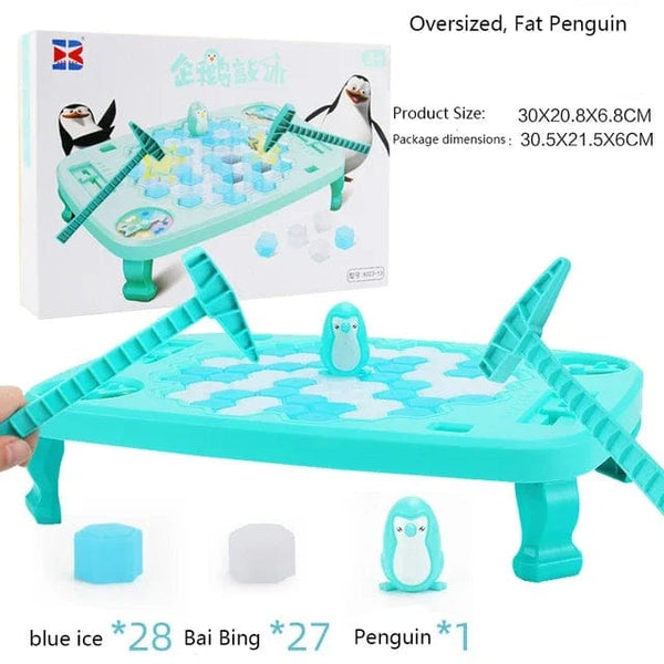 Planet Gates Penguin Breaking Ice Table Game Parent-child Interactive Puzzle Toys party game for kids juegos family games Birthday gift toys