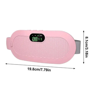 Planet Gates Period Heating Pad Travel Electric Stomach Heating Pad Adjustable Heated Belt With Digital Display 4 Vibration Massage Modes