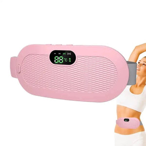 Planet Gates Period Heating Pad Travel Electric Stomach Heating Pad Adjustable Heated Belt With Digital Display 4 Vibration Massage Modes