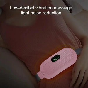 Planet Gates Period Heating Pad Travel Electric Stomach Heating Pad Adjustable Heated Belt With Digital Display 4 Vibration Massage Modes