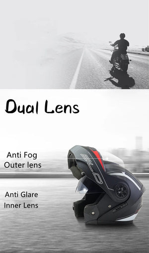 Planet Gates Personalised Dual Lens Flip Up Helmets Motocross Racing Modular Cascos Para Moto Men Women Fashion Full Face Motorcycle Helmet