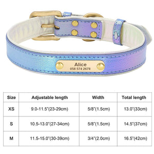 Planet Gates Personalized Dog Cat Collar Adjustable Cat Crystal Collars Anti-lost Leather Puppy Cats Necklace Bowtie Rhinestone Accessories