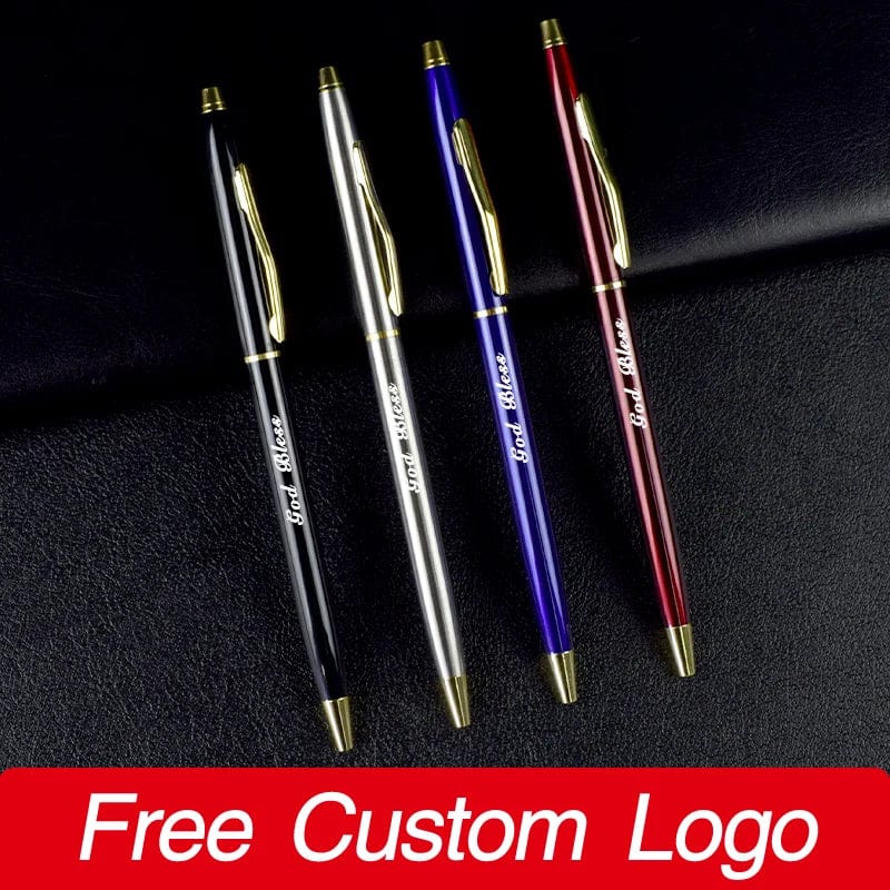 Planet Gates Personalized Luxury Ballpoint Pen Custom LOGO Items School Teacher Gift Pens For Writing Office Supplies Advertising Stationery