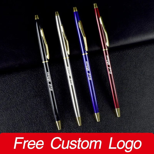 Planet Gates Personalized Luxury Ballpoint Pen Custom LOGO Items School Teacher Gift Pens For Writing Office Supplies Advertising Stationery