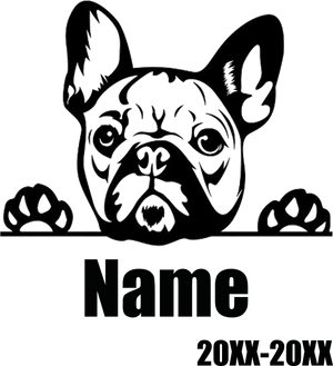 Planet Gates Personalized Pet Memorial Stone Custom Dogs Name Stone for Dog Pets Paw Prints Stones Grave Markers Lost Their Pets Gift