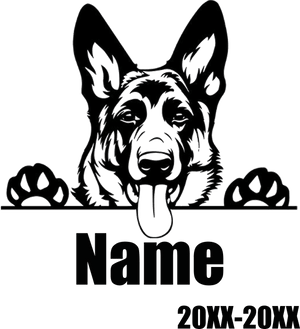 Planet Gates Personalized Pet Memorial Stone Custom Dogs Name Stone for Dog Pets Paw Prints Stones Grave Markers Lost Their Pets Gift