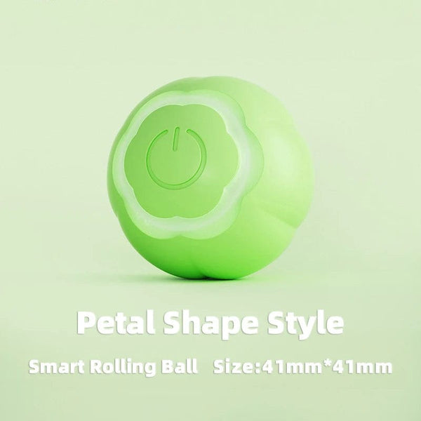 Planet Gates Pet Automatic Rolling Cat Toy Training Self-propelled Kitten Toy Indoor Interactive Play Electric Smart Cat Ball Toy Supplies