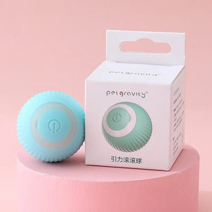 Planet Gates Pet Automatic Rolling Cat Toy Training Self-propelled Kitten Toy Indoor Interactive Play Electric Smart Cat Ball Toy Supplies