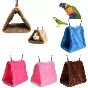 Planet Gates Pet Bird Parrot Cages Warm Bird Hammock Hanging Tent Bed for Bird Sleeping Bird Cage Decoration Accessories Bird House Bird Nest