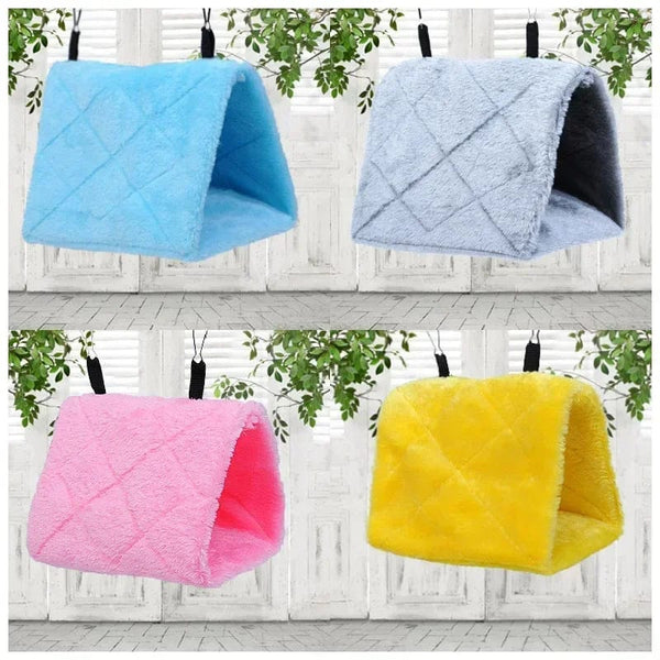 Planet Gates Pet Bird Parrot Cages Warm Bird Hammock Hanging Tent Bed for Bird Sleeping Bird Cage Decoration Accessories Bird House Bird Nest