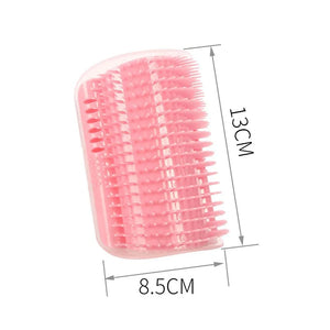 Planet Gates Pet Brush Comb Play Cat Toy Softer Cat Self Groomer Massage Comb with Catnip Cat Face Scratcher for Kitten Puppy Cat Accessories