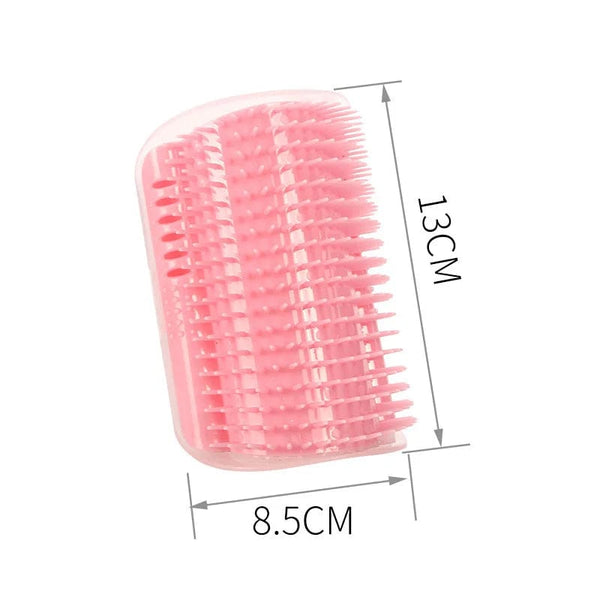 Planet Gates Pet Brush Comb Play Cat Toy Softer Cat Self Groomer Massage Comb with Catnip Cat Face Scratcher for Kitten Puppy Cat Accessories
