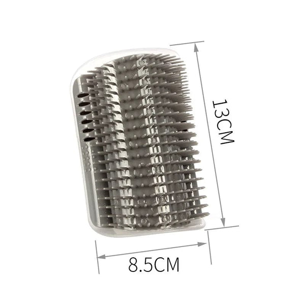 Planet Gates Pet Brush Comb Play Cat Toy Softer Cat Self Groomer Massage Comb with Catnip Cat Face Scratcher for Kitten Puppy Cat Accessories