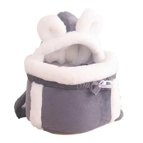 Planet Gates Pet Carrier Bag Cat Dogs Plush Backpack Outdoor Travel Walking Winter Warm Nest Kitten Puppy Hanging Chest Portable Carriers