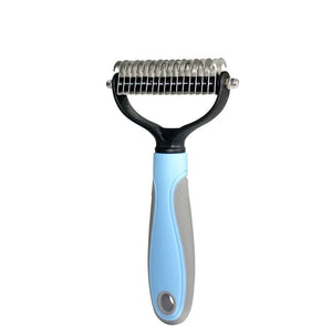 Planet Gates Pet Cat Hair Removal Comb Brush Dog Grooming Shedding Tools Puppy Hair Shedding Trimmer Pet Fur Trimming Dematting Deshedd Combs