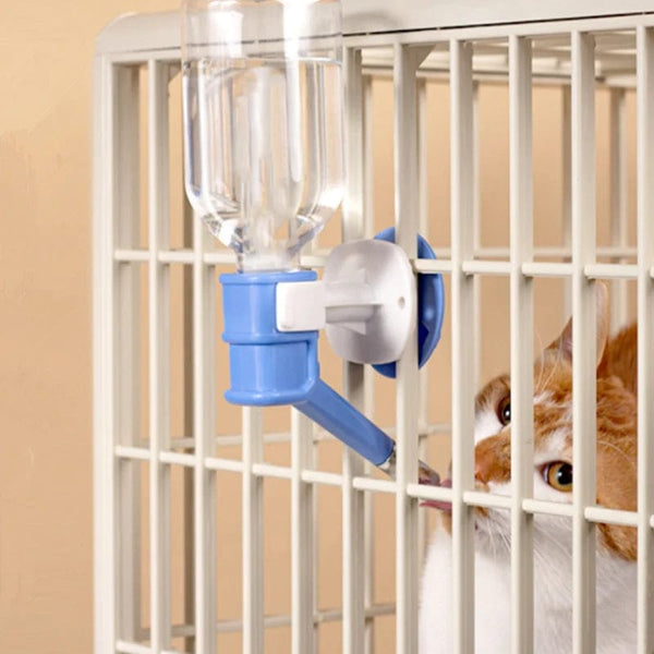 Planet Gates Pet Dog Cat Water Dispenser Nozzle Hanging Bottle Water Beverage Fountain Head Leak-Proof Feeder Bowl Pet Feeding Device 강아지 급수기