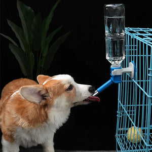 Planet Gates Pet Dog Cat Water Dispenser Nozzle Hanging Bottle Water Beverage Fountain Head Leak-Proof Feeder Bowl Pet Feeding Device 강아지 급수기