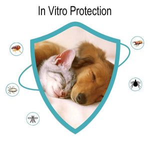 Planet Gates Pet Dog Flea Killer Vitro Drops Long-Lasting Control Repel Anti Fleas Cat Ticks Lice Insect Remover For Cats Dogs Repeller 8ML