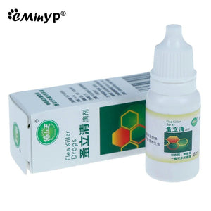 Planet Gates Pet Dog Flea Killer Vitro Drops Long-Lasting Control Repel Anti Fleas Cat Ticks Lice Insect Remover For Cats Dogs Repeller 8ML