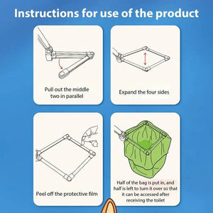 Planet Gates Pet Dog Long Handle Pet Pooper Scooper Foldable Dog Pee Catcher Urine Stick multifunctional Dog Poop Catcher Waste Cleaning Tool