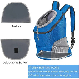 Planet Gates Pet Dog Travel Backpack Portable Outdoor Breathable Mesh Cat Puppy Double Shoulder Carrier Bag for Small Large Dogs Pet Supplies