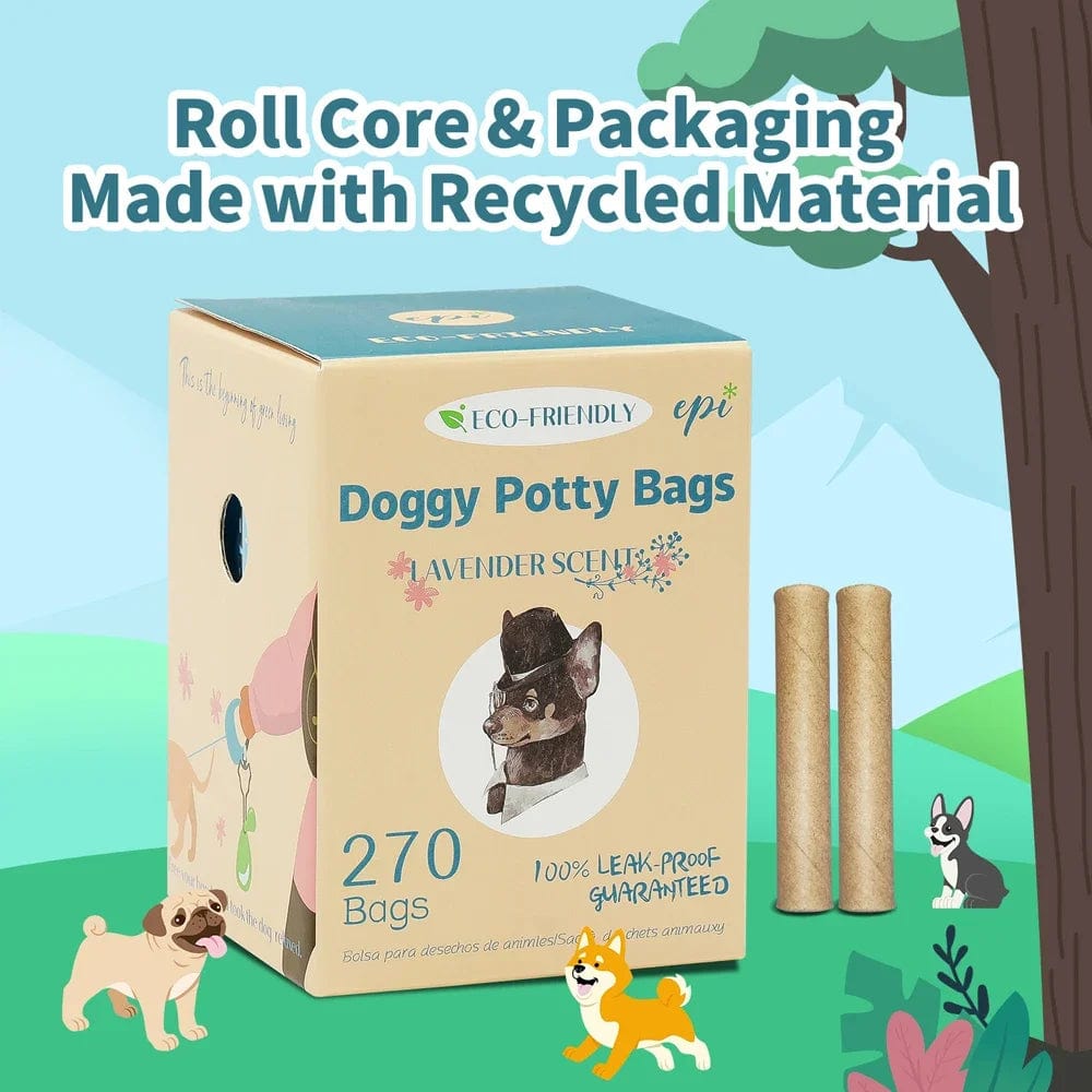Planet Gates Pet Garbage Bag Environmentally Friendly Degradable Dog Fecal Bag Dog Kitten Poop Fecal Collect Bag Pet Hygiene Cleaning Product