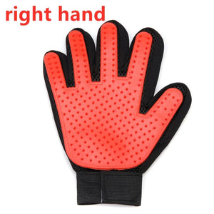 Planet Gates Pet Glove Cat Grooming Glove Cat Hair Deshedding Brush Gloves Dog Comb for Cats Bath Hair Remover Clean Massage Brush For Animal